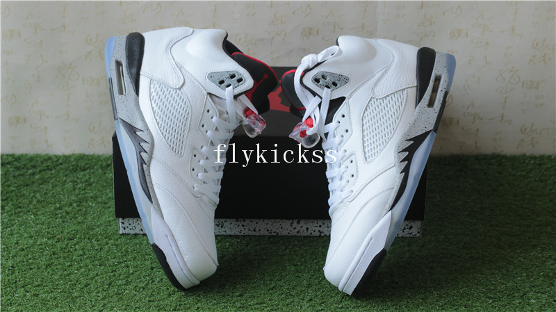 Air Jordan 5 White Cement 2017